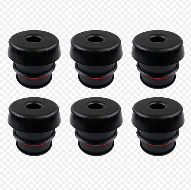 Silicone Body Mount Kit, GM/Chevy, (2006-2013 1500, 2006-2014 2500/3500 Gas/Diesel) Standard Cab (6 pack)