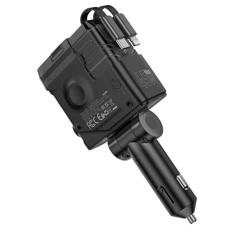 4-in-1, 45Watts Car Charger