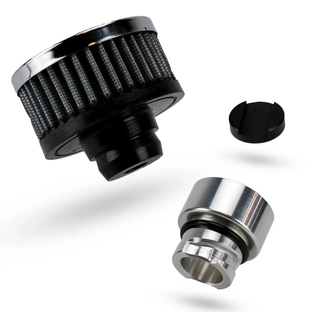 Metco Motorsports Valve Cover Breather Twist-In for 15-23 Demon, Challenger, Charger, Durango SRT Hellcat, Trackhawk & TRX 6.2L HEMI