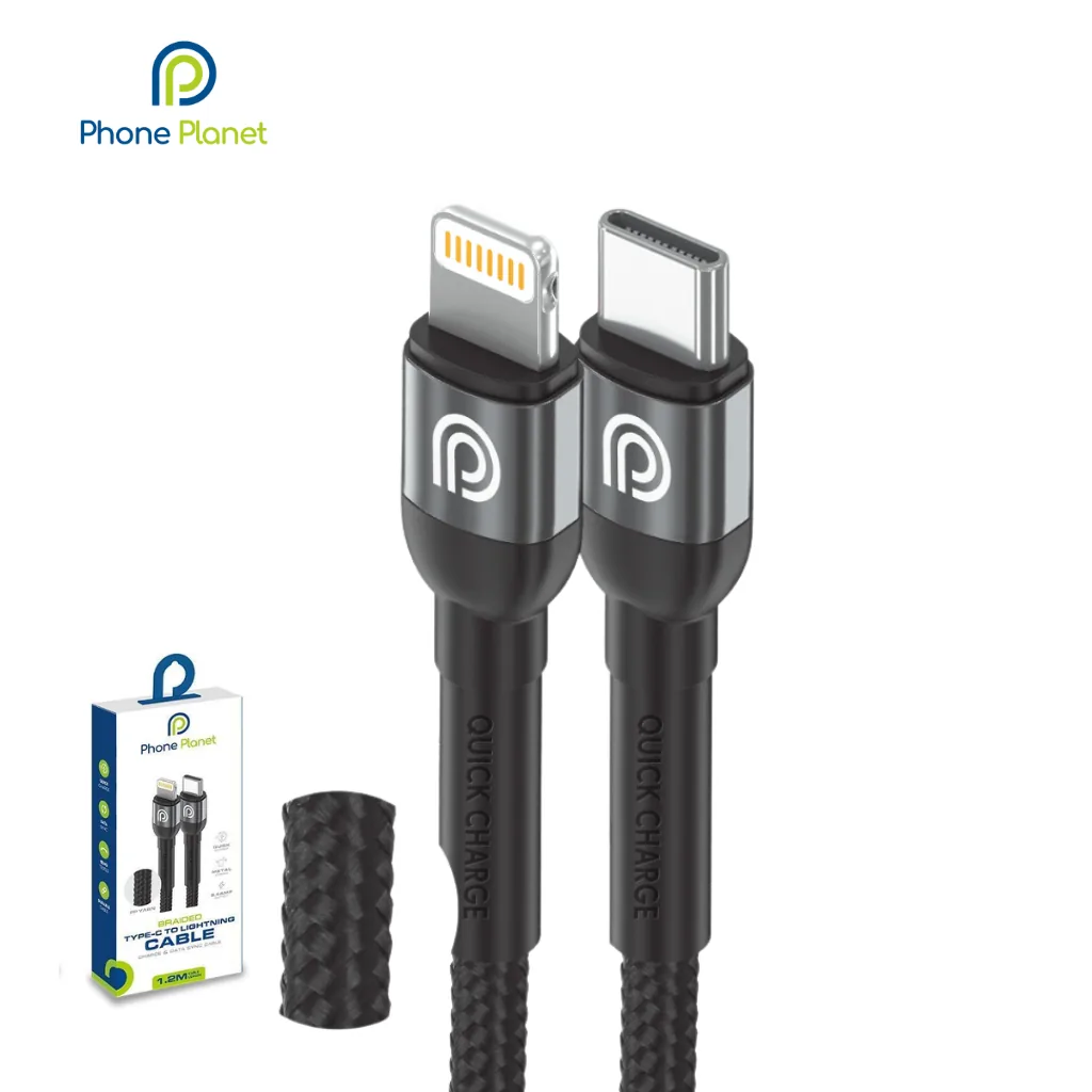 Type-C to Lightning Cable 1.2MTR - LịS